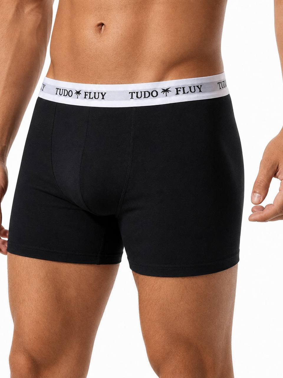 Kit 10 Cuecas Boxer Masculinas TUDO FLUY